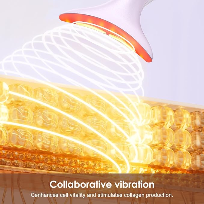 Facial and Neck Massager for Face, Neck - Skin Lifting & Firming - Wrinkle & Dark Circle Reducer - at Home Skin Care Face Sculpting Tool and Neck Massager-Pastel Purple