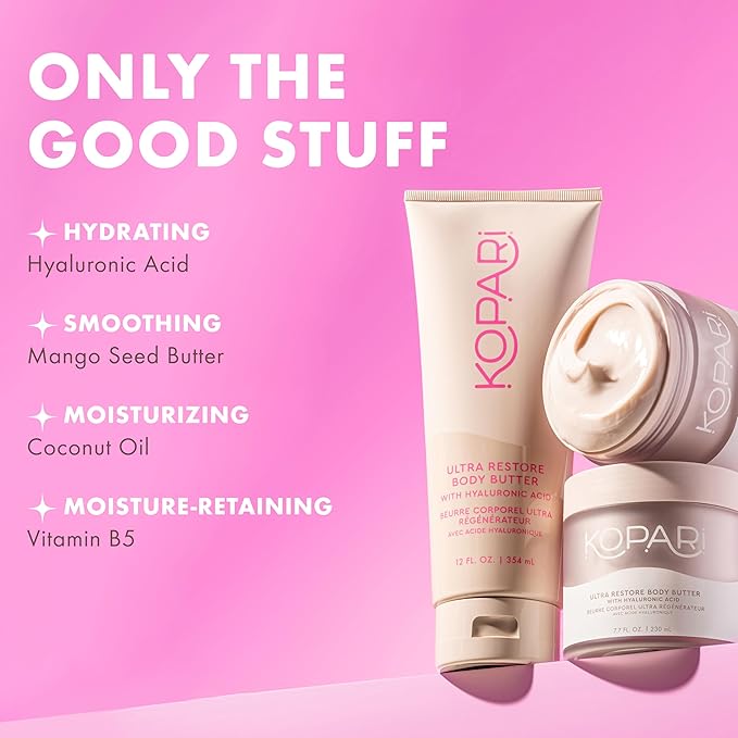 Kopari Jumbo Body Butter and Golden Aura Body Oil Bundle