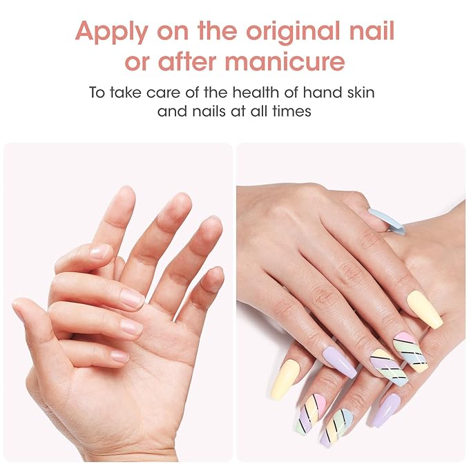 Gellen Nail Cuticle Oil for Growth and Strength, Vitamin E Fingernail Nourishing Oil for Hydrating, Moisturizing, Strengthening, Repairing, Nail and Skin Care Product for Men Women, Jasmine Scent