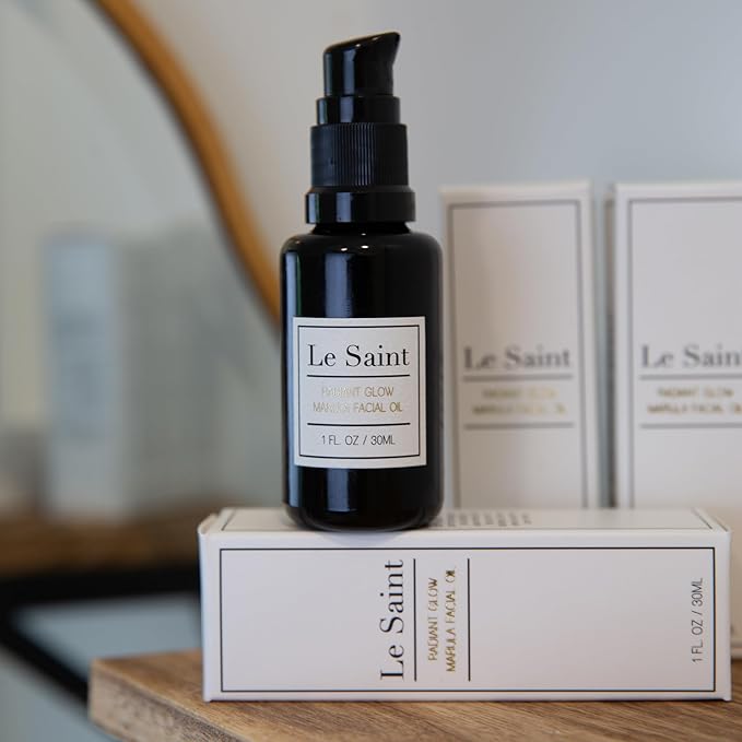 Le Saint Marula Oil for Face - Hydrating Face Oil for Women for Firm Plump & Radiant Skin - Age-Defying Facial Oil with Wild-Harvested Marula - Nourishing Face Moisturizer for Dry Skin