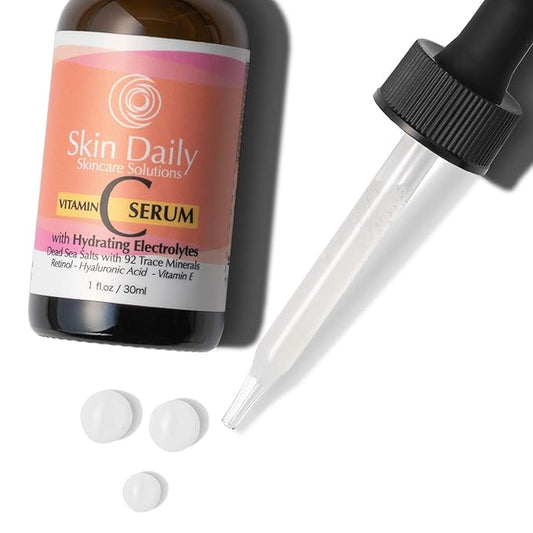 Wholesale Skin Daily Vitamin C Serum for Face - 1oz - Bulk - Gifts - B2B - Spa - Salon - Skincare - 12pack