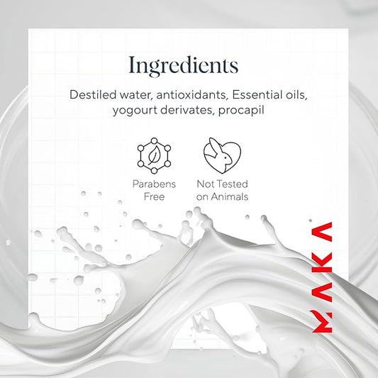 Maka Capillary Health Yogurt Hair Mask Oil Control, Sulfate, and Salt-Free Hair Growth Organic, 12 Fl Oz