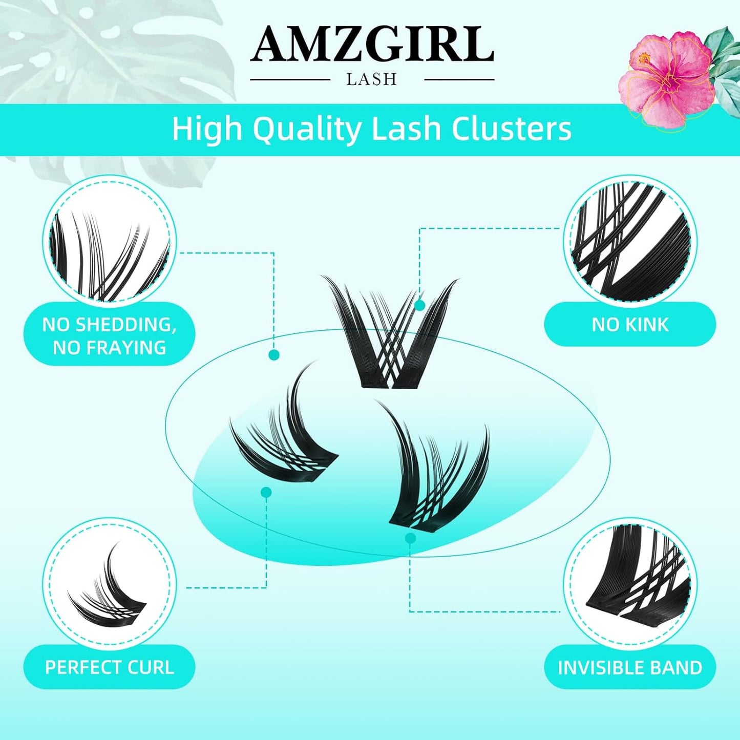 Lash Clusters Manga 168Pcs Eyelash Cluster Wet Look Ultra-Thin Invisible Lash Band Eyelashes Extensions Spiky Anime Wide Span Lashes(Kitten,D-Mix10-18mm)