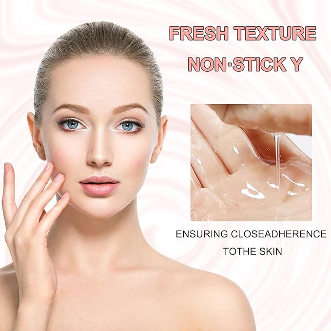 ZCMN Collagen Night Wrapping Mask for Face, Hydrolyzed Collagen Peel Off Facial Mask, Smooth & Tight Skin, Reduce Fine Lines & Dullness, Sensitive Care For All Skin