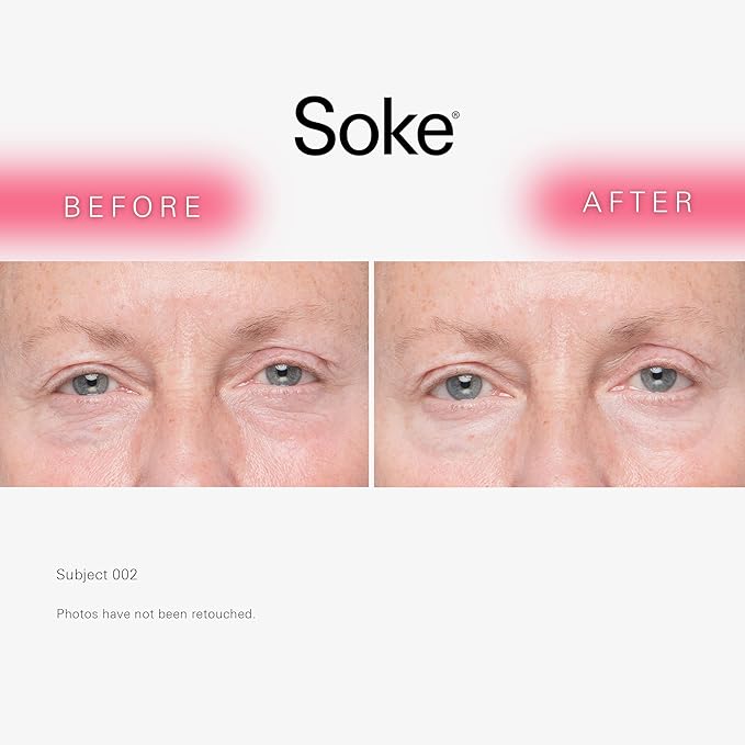Soke Hydrogel Eye Treatment Patch with Multi-peptide Infused Techonology