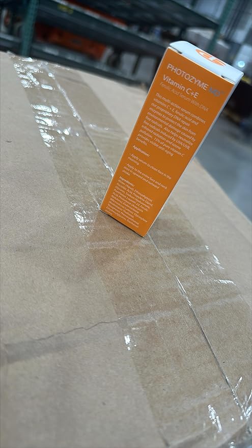 Photozyme Anti Aging Vitamin C + E Ferulic Acid Face Skincare, 1 fl. oz/30 ml