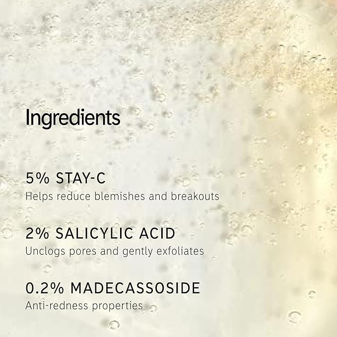 The INKEY List C-50 Serum 30ml, Blemish Night Treatment, Unclogs Pores, Fragrance Free, Suitable For All Oily Skin