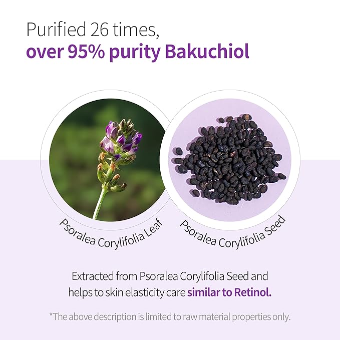 BENTON Bakuchiol Serum - Nourishing Serum for Face with Bakuchiol Retinol Alternative - Improve Elasticity and Control Photoaging - Serum for Sensitive Skin, 1.18 fl.oz.