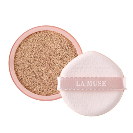 LA MUSE Glow Cushion Foundation(#20 Pure Ivory, #22 Neutral Beige) (#20 Refill Only)