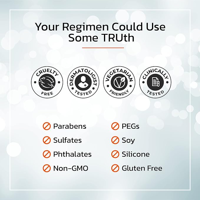 TruSkin Retinol Face Moisturizer – Powerful Anti-Aging Moisturizer for Women with Hyaluronic Acid & Vitamin E – Retinol Cream for Face for Youthful-Looking Appearance, 2 fl oz