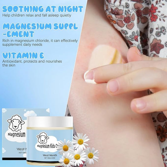 Junior's Bedtime Lotion,Magnesium Lotion for Kids,Magnesium Cream,Natural Moisturizers Cream for All Skin Types