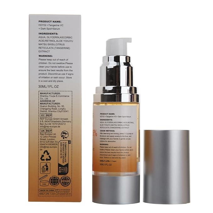 Vitamin Super C Serum For Women Over 70, Anti Wrinkle Vitamin C Retinol Serum For Mature Skin, Dark Spot, Age Spot, Fine Lines, 2 PCS.