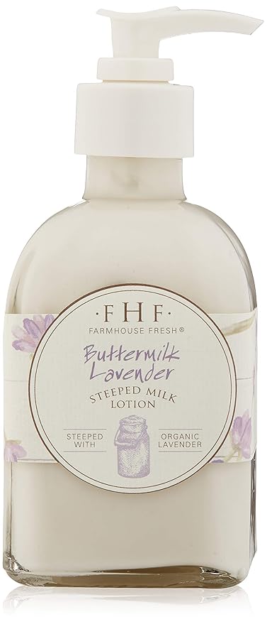 FarmHouse Fresh Buttermilk Lavender Steeped Milk Lotion, 8 Fl Oz