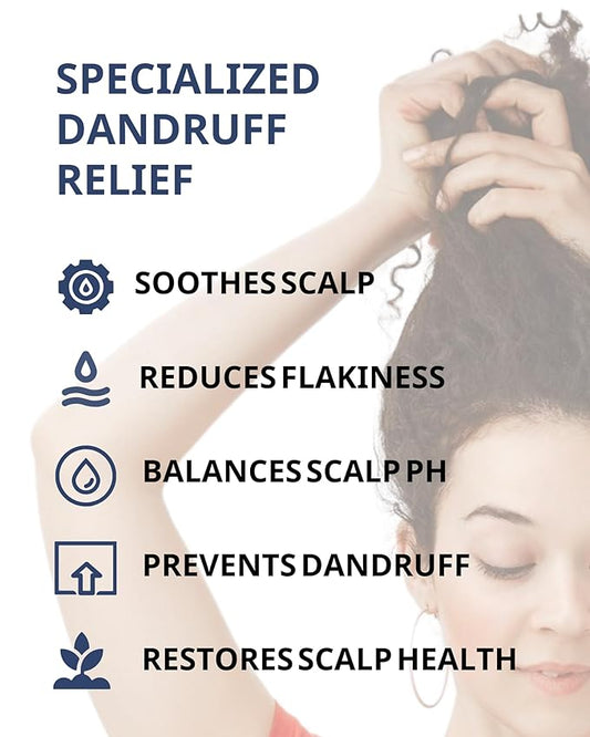 Folliculitis Hair Repair Mask - Effective Scalp Treatment for Seborrheic Dermatitis,Psoriasis, Dry Itchy Scalp, Dandruff Treatment | Nourishes Oily Hair – Ideal for Women