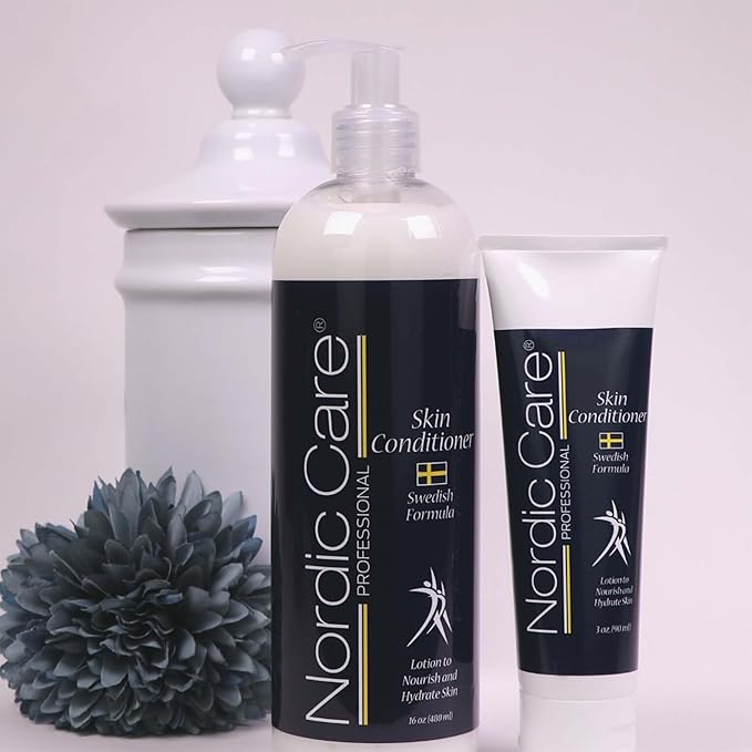 Nordic Care Skin Conditioner Lotion, 16 oz. | Shea Butter Body Lotion for Dry and Itchy Skin | Paraben & Lanolin-free | Macadamia Oil & Urea