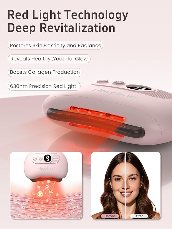 Electric Gua Sha Face Massager Tool, Gua Sha Facial Tool with Heat, 9 Levels of Temperature & Vibration Intensity, Face Massager for Women Gift