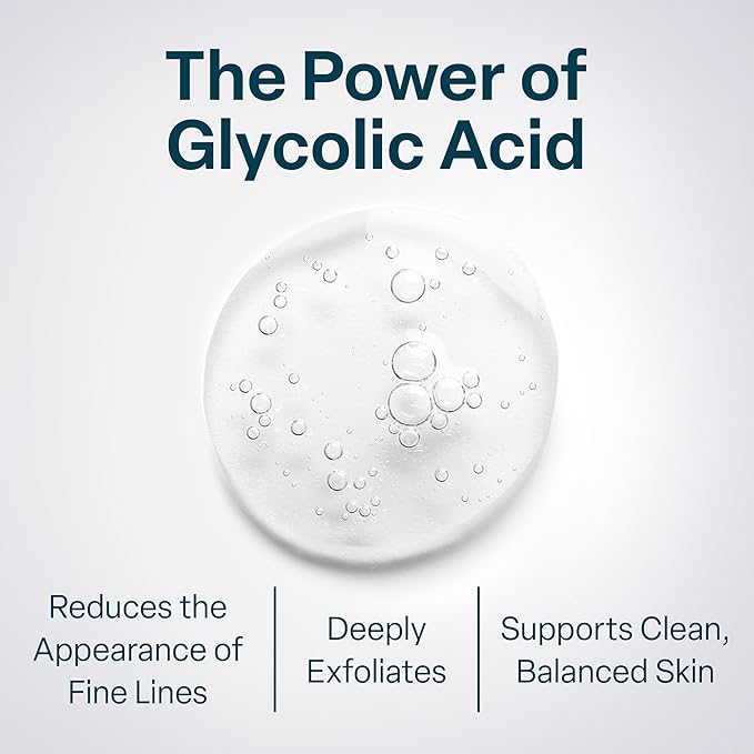 Glycolic Acid 20% Resurfacing Pads for Face & Body with Vitamins B5, C & E, Green Tea, Calendula, Allantoin - Exfoliates Surface Skin and Reduces Appearance of Fine Lines and Wrinkles - Peel Pads