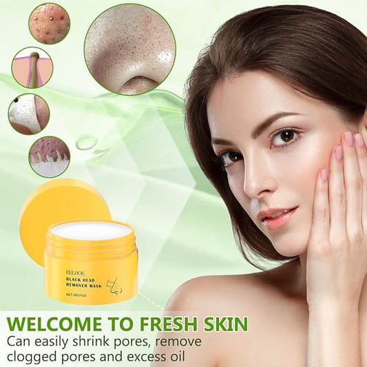 TQBAJ 2 Sets Pore Strips, Deep Cleansing Pore Strips, Blackhead Remover with 120PCS Strips, Nose Plants Pore Cleanser Purifying Face Mask for Nose and Face