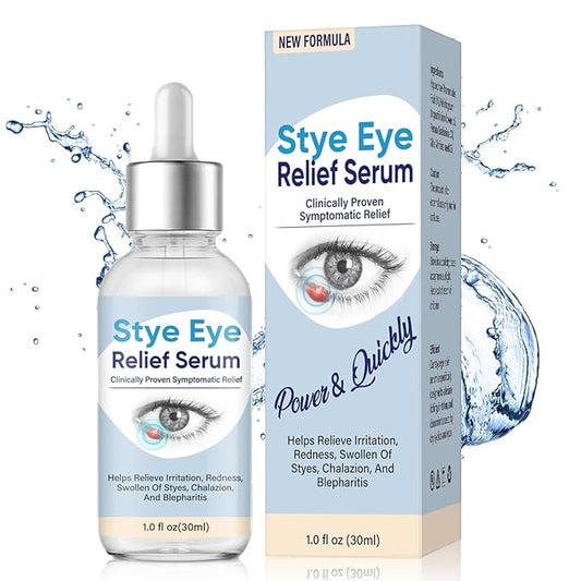 Stye Eye Treatment, Natural Stye Treatment Serum for Styes Chalazion and Blepharitis, Mild & Fast Relief