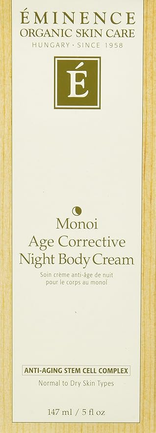 Eminence Monoi Age Corrective Night Body Cream, 5 Fl Oz