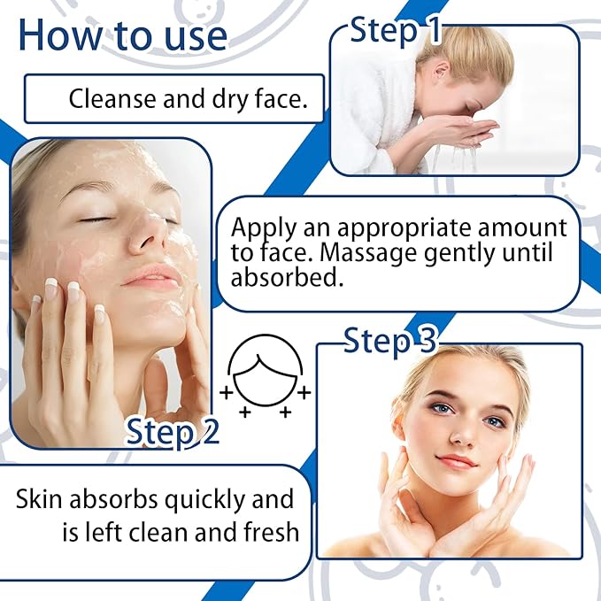 Moisturizing B5 Face Serum Mask,Lightweight & Oil Control Facial Serum,Hydrating Face Serum for Skin Care,B5 Facial Mask with Salicylic Acid