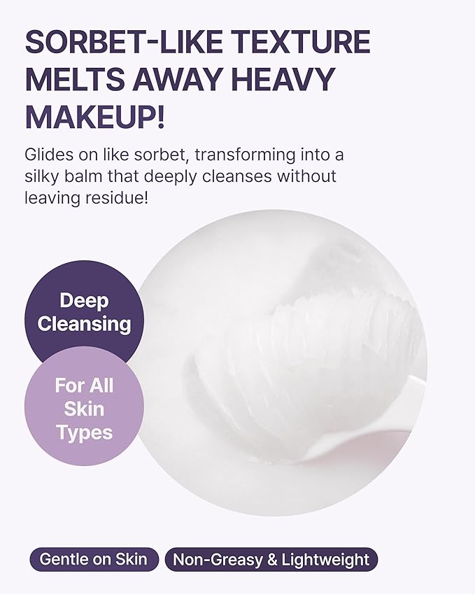 One Second Cleansing Balm (5.1fl oz) - Heavy Makeup Removal, Gentle, Moisturizing. Waterproof, Eye, Mascara, Lipstick Remover. Korean Skin Care. Cruelty-Free.