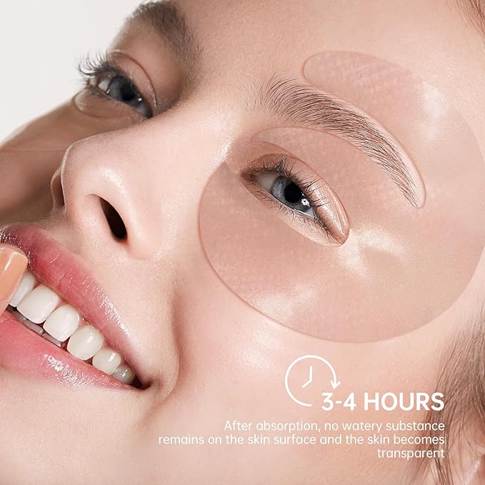 Novoy 15 Pairs Bio-Collagen Real Deep Eye Patches - 6-in-1 Retinol Overnight Eye Patches for Dark Circles, Puffiness & Wrinkles | 2% Caffeine/Hyaluronic/Niacinamide, Korean Popular Eye Mask - Lavender