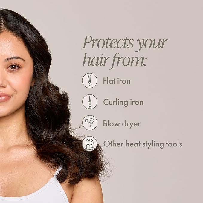 Enjoy Protect and Shine - Lightweight Finish Thermal Protection- Fight Frizz Block Humidity Add Shine Softness and Smoothness (3.4 Oz)