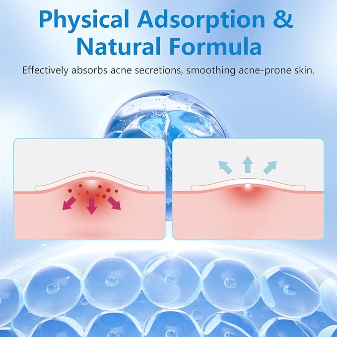 Pimple Patches for Face, 4 Size 360 Counts Acne Patches, Hydrocolloid Patches for Covering Zits and Blemishes, Spot Stickers with Salicylic Acid, Tea Tree Oil & Centella