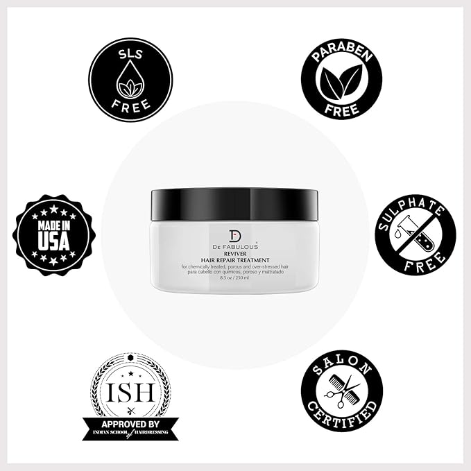 De Fabulous Reviver Hair Repair Treatment Treatment 8.5 oz