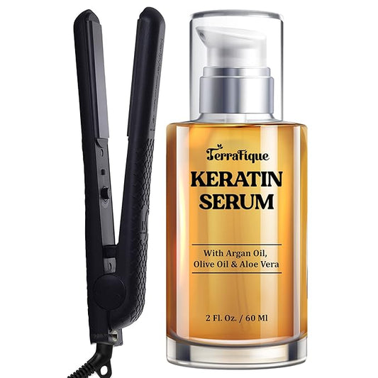 Keratin Hair Serum - Herstyler Forever Flat Iron Set