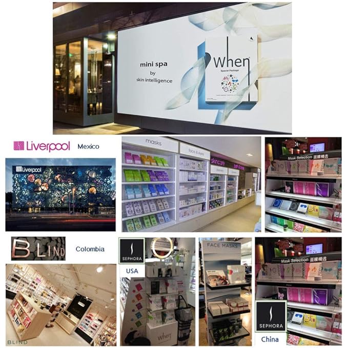 When Refreshing Travelmate Premium Bio-Cellulose Facial Sheet Mask (5 Pack)