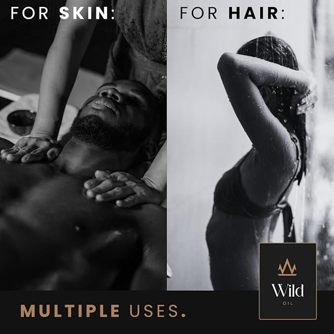 Lavender Luxurious Massage Oil Mineral, Grape Seed, Jojoba & Lavender Skin Moisturization Hair Nourishment Hydration, Elasticity, Vegan & Natural (250ml)