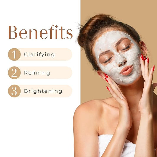 Rose Diamond Glow Mask .5 oz, Vitamin C Face Skin Care Accessory, Face Mask Skincare Product for Women and Men, Anti-Aging Overnight Face Mask, Clarifying and Brightening Facial Skin Care Product