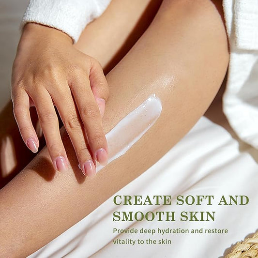 Princess Belle Coconut Body Lotion, Shea Butter Body Lotion for Women and Men Dry Skin, Deep Moisturizing, Hydrating and Softening, Smell Good, 200ml(6.8floz)