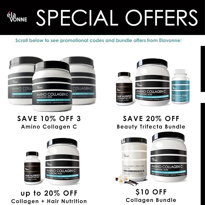 Amino Collagen C with Hyaluronic Acid (60 Servings _ 16oz _456g) - Non-GMO Marine Collagen Peptides - Hydrolyzed Powder - Unflavored - No Sugar - For Firm Skin, Hydration, Healthy Joints and Gut.