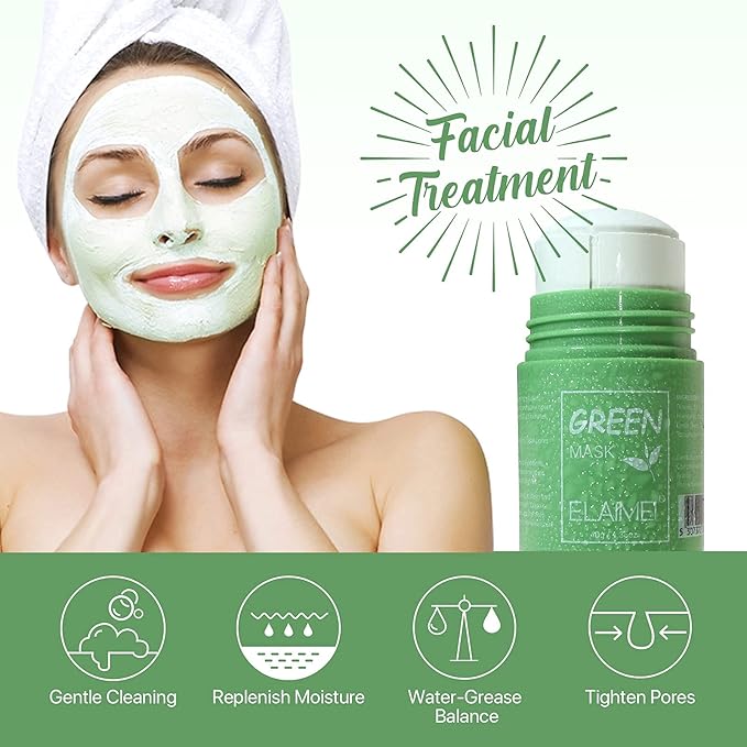 2 Pcs Green Tea Mask