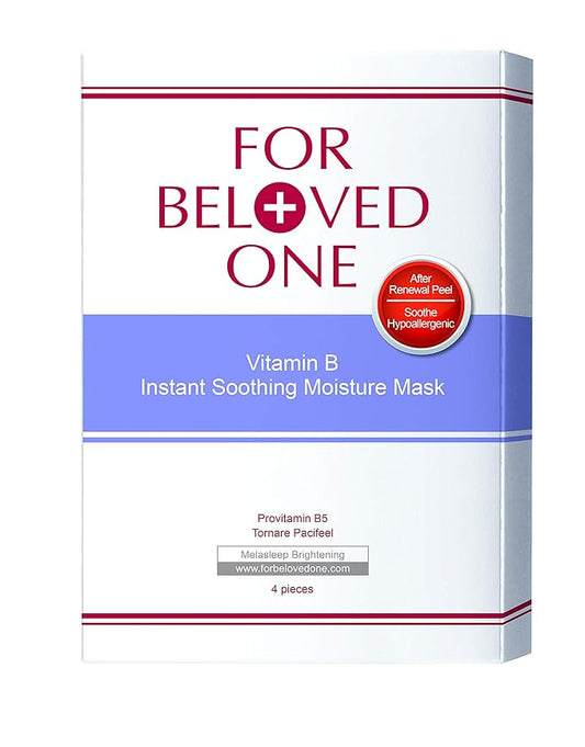 Vitamin B Instant Soothing Moisture Mask(Pack of 4)
