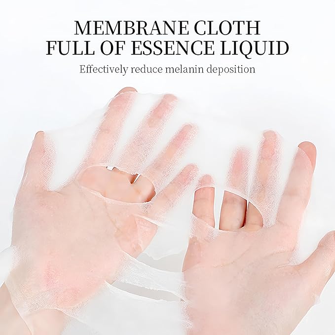 Facial mask Moisturizing face Mask Deep Hydration, Improves Dry Skin, Sheet Mask, 10pcs Sheet Mask Hydrating & Soothing Skin Care (10PCS, Chamomile)