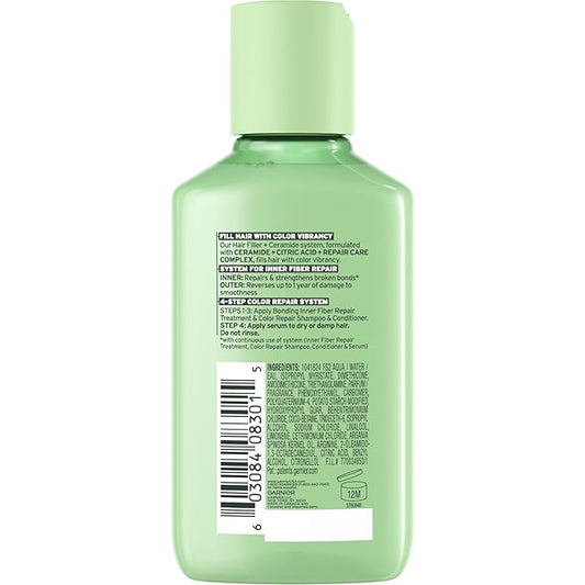 Garnier Fructis Hair Filler Color Repair Serum for Colored, Bleached Hair - Ceramide Treatment, 3.8 Fl Oz