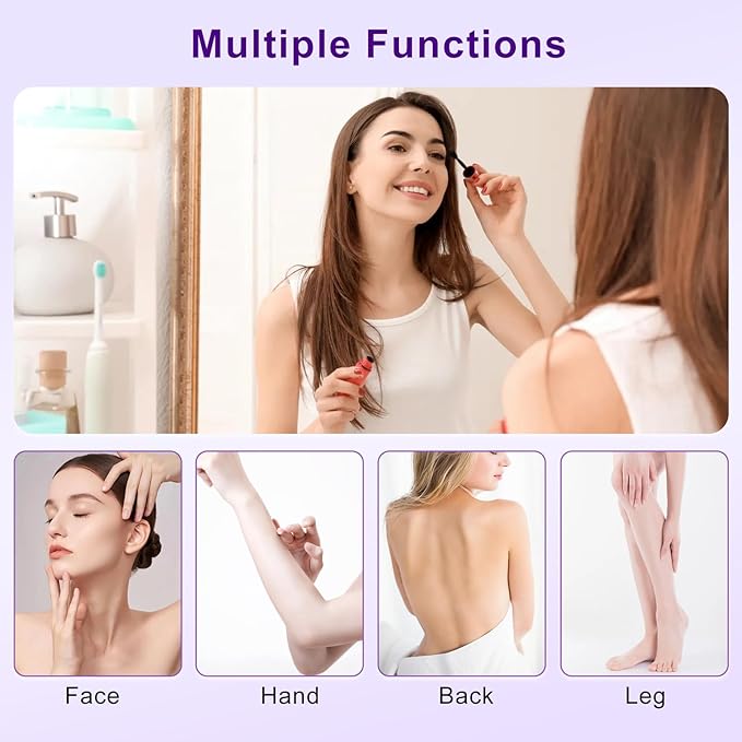 Ice Roller for Face and Eyes，Multi-Functional Facial Skin Care Tools with 2 in 1 Face Roller,Massager Roller Tools, Self Care Gifts for Men Women