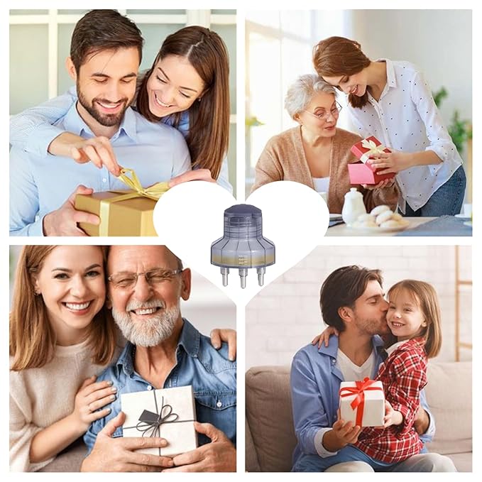 Gray Dual Application Scalp Hair Oil Comb - Hair Care Scalp Scrubber with Massage Balls Scalp Treatment Applicator Bottle for Essential Oil