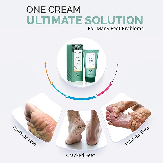 Moraz Herbal Eye Wrinkle Cream & feet Cream bundle is designed to Reduce Wrinkles, Dark Circles & Aging Lines, Dry Cracked Heels & rough or irregular feet ultimate skin care pack.