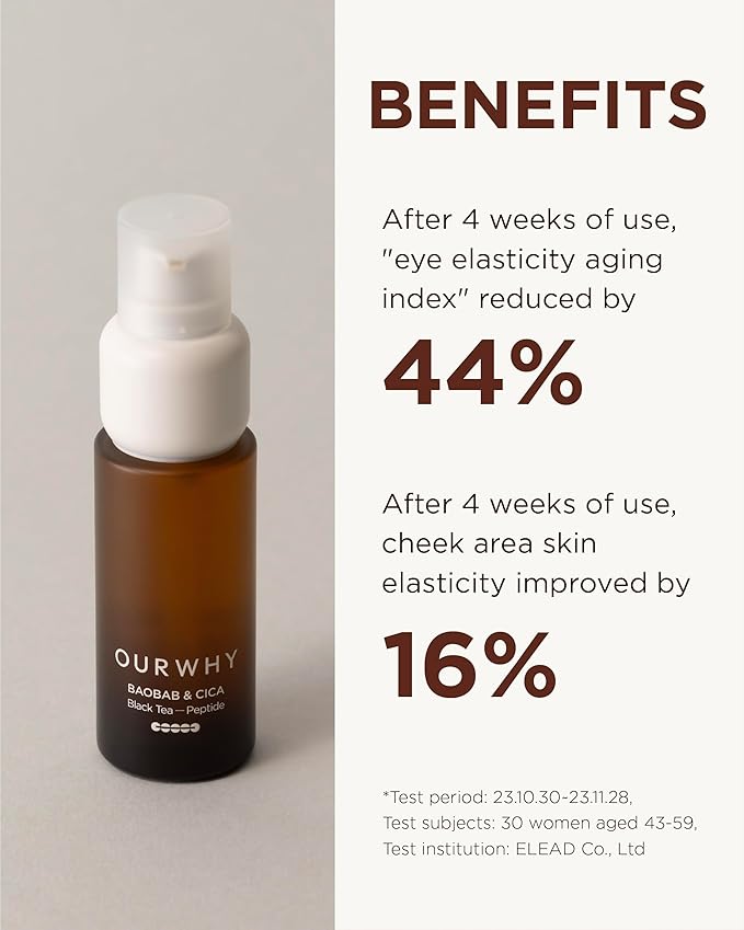 Black Tea Regenerating Ampoule Serum (1.35fl oz) - Anti-Aging Serum for Firmness & Elasticity. With Black Tea, Peptides & CalmingReliefsome™ for Wrinkles & Hydration.