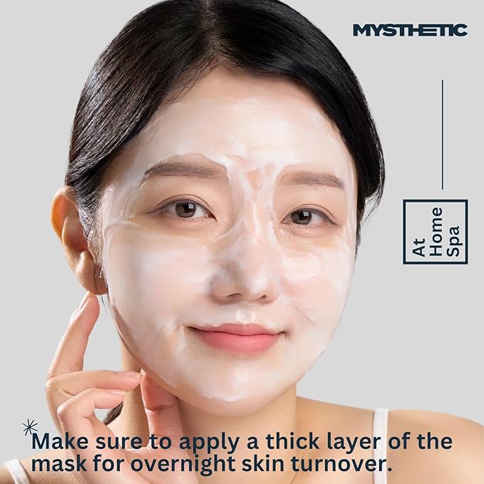 Overnight Collagen Wrapping Mask with 1 Million CICA-PDRN Micro-Spicules for Elasticity, Pore-Minimizing, Hydration, Glow - Korean Skin Care - 2.7 FL. OZ.