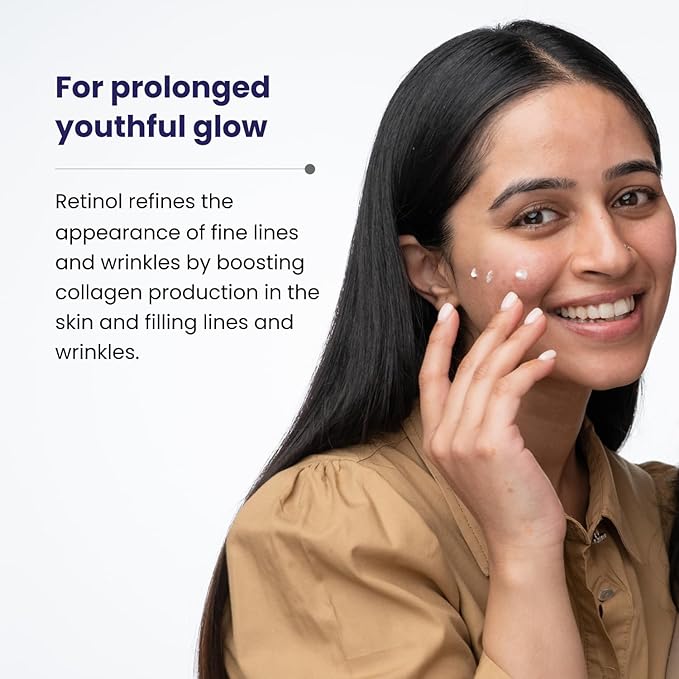 RE' EQUIL 0.5% Retinol Night Cream Makes Skin Youthful Smooth Prevents Fine Lines Wrinkles Unisex All Skin Types 30G