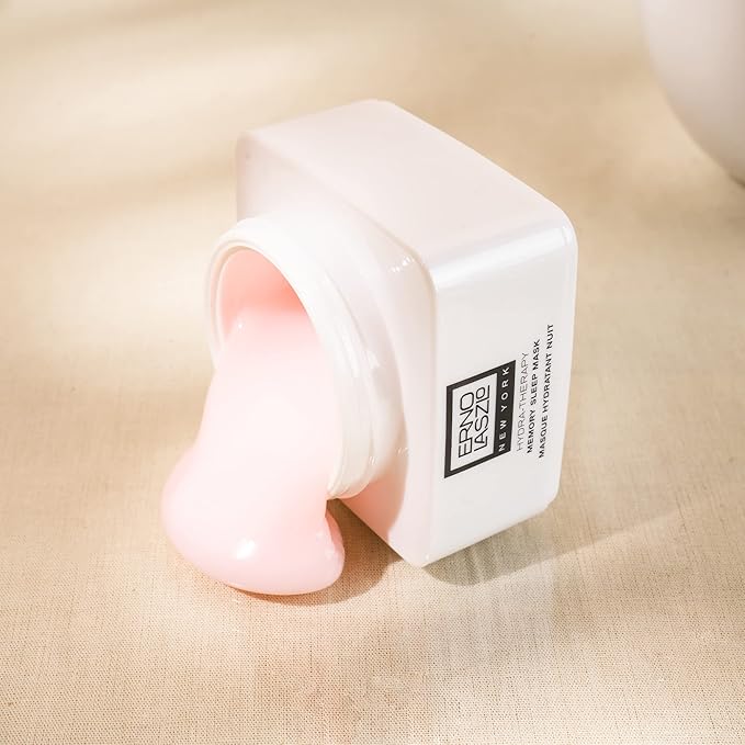 Erno Laszlo Hydra-Therapy Memory Gel Sleep Mask, Overnight Hydration, Leave-on Face Mask with Antioxidants and Vitamin E for Smooth and Elastic Skin During Sleep, 1.35 Fl Oz