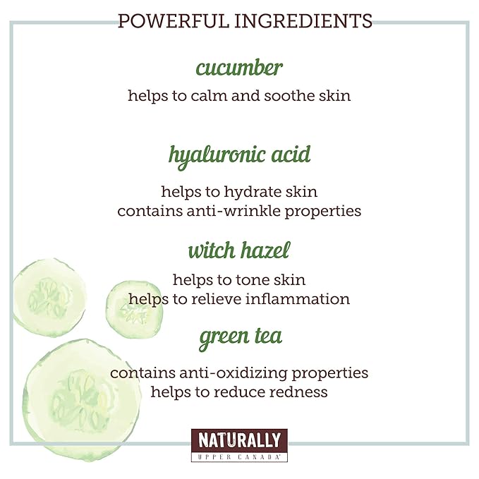 Soothing Cucumber Infused Sheet Mask, 5 Sheet Masks Included