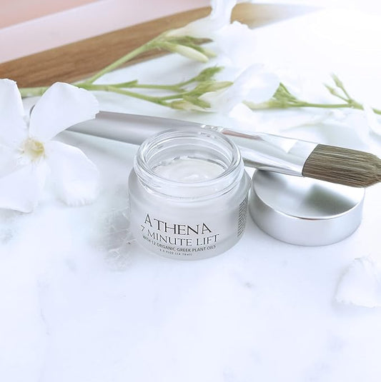 ATHENA 7 MINUTE LIFT - Results in 7 minutes - Eye, Neck, Face Tightening, Lifting & Firming Serum - Wrinkle Cream - ALL ORGANIC