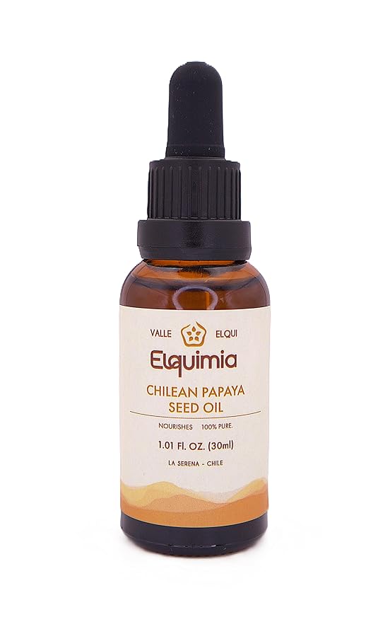Papaya Seed Oil 1 Oz - 100% Pure Chilean Oil for Nourishing Face